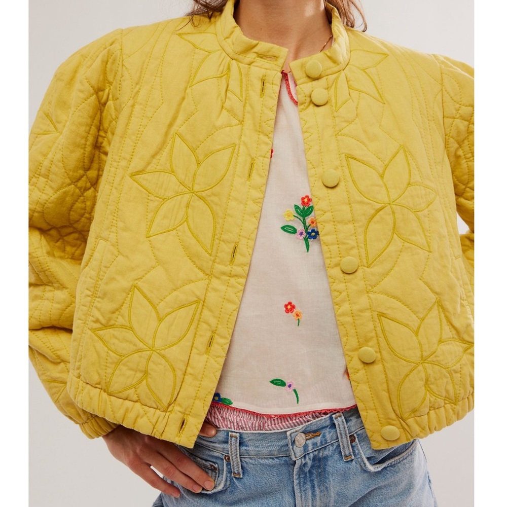 Free People Quinn Quilted Jacket